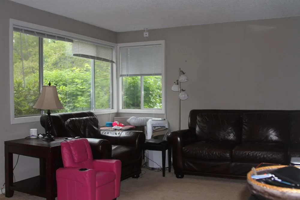 Living room before