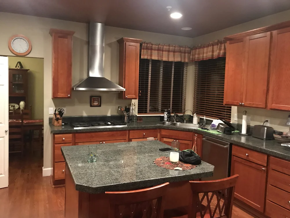 Kitchen before