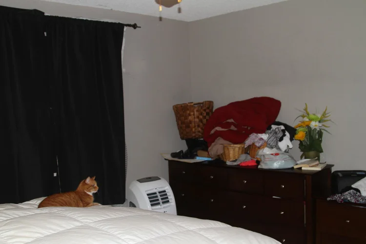 Master bedroom before