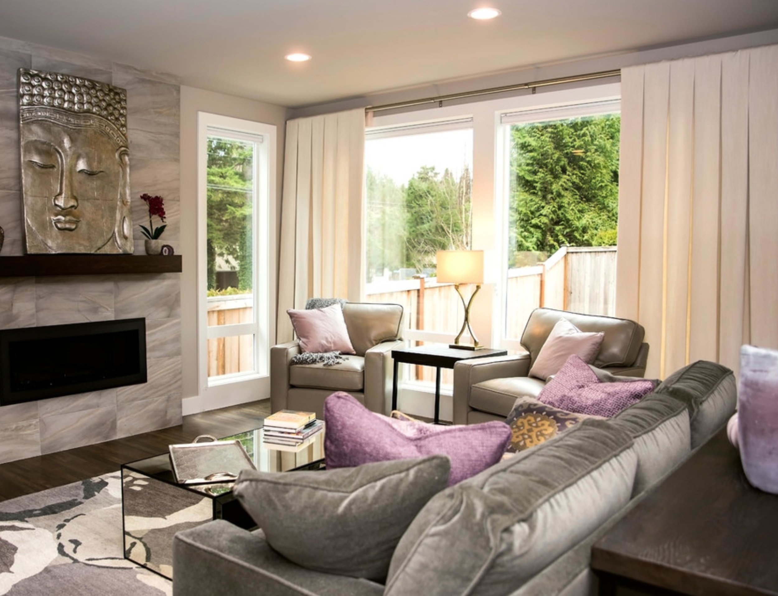 Living room by Tatiana Almieri Designs
